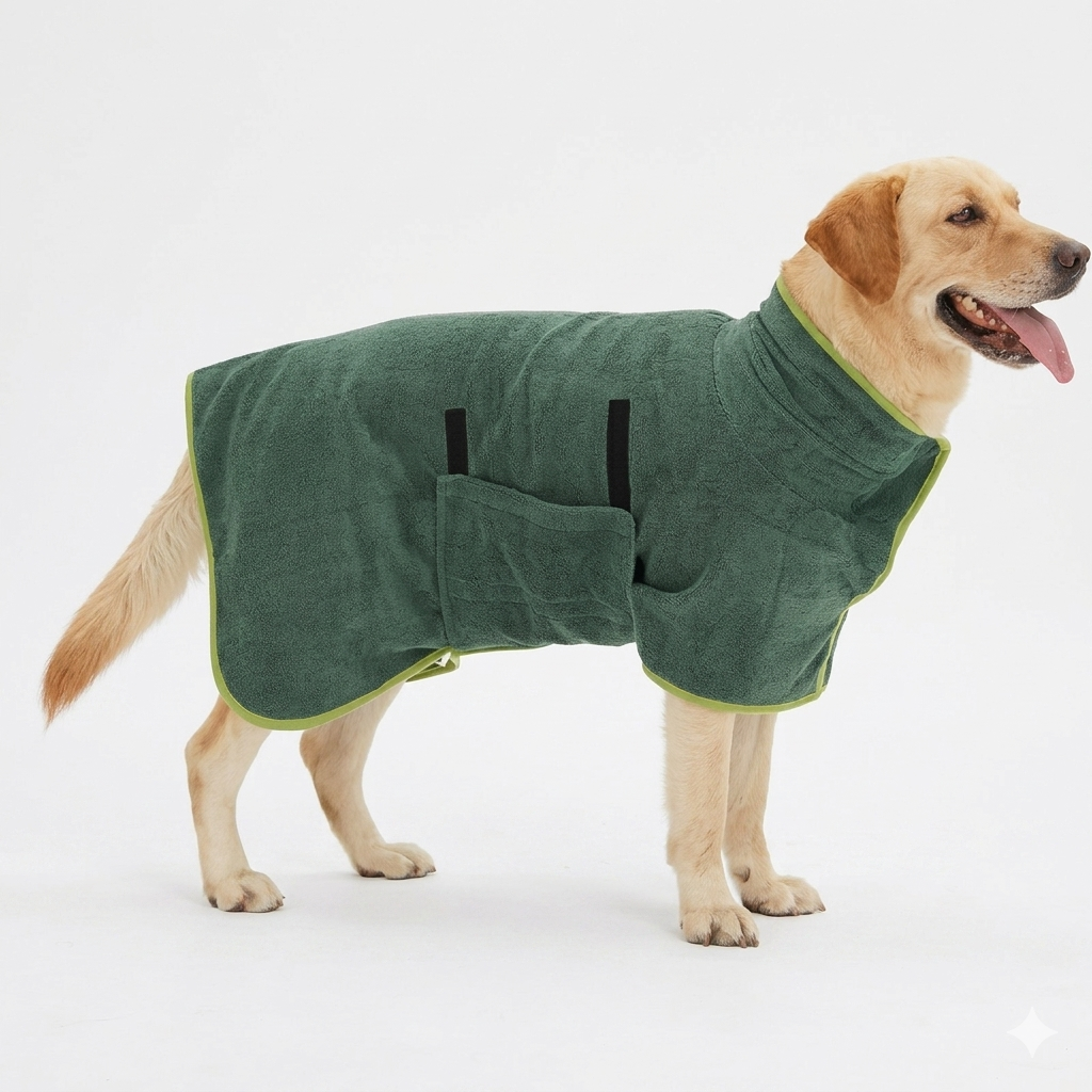 WoofWrap™ Fast-Dry Dog Robe