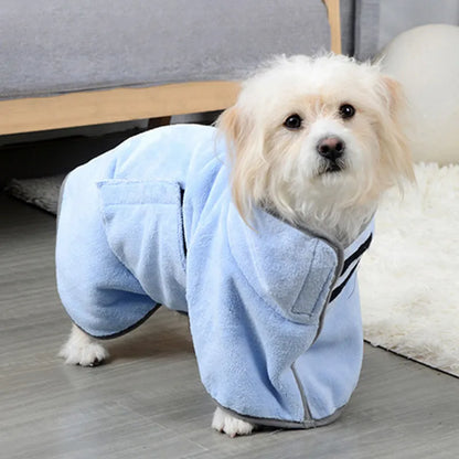 WoofWrap™ Fast-Dry Dog Robe for Wet Dogs