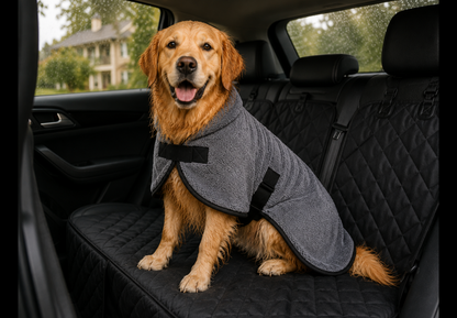 WoofWrap™ Fast-Dry Dog Robe for Wet Dogs